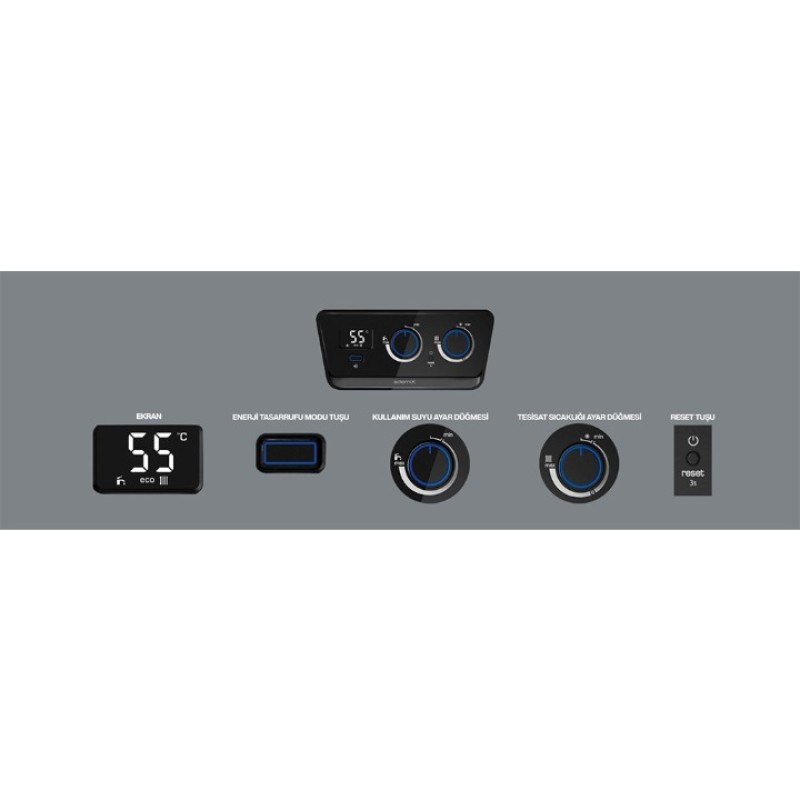 Elden Taksitle DEMİRDÖKÜM ADEMİX 24-24 AS-2 KOMBİ