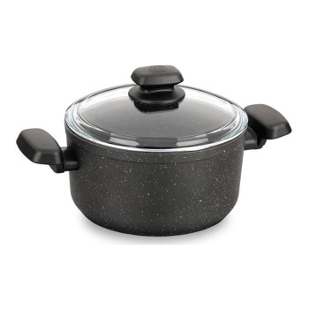 KORKMAZ ORNELLA GRANİT DERİN TENCERE A1342 24 CM