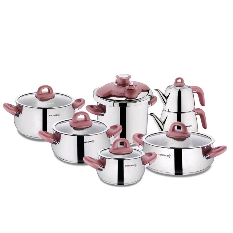 Elden Taksitle KORKMAZ BELLA 14 PARÇA HİPER SET