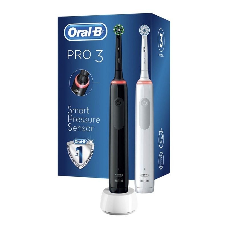Elden Taksitle ORAL-B PRO 3900 2Lİ ŞARJLI DİŞ FIRÇASI