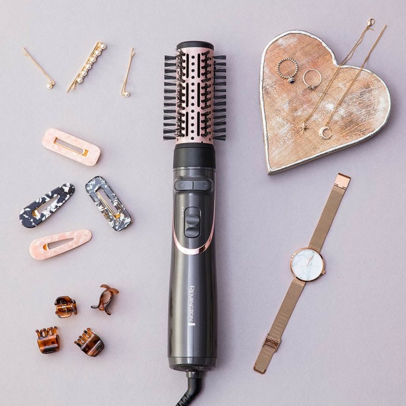 REMINGTON CURL AND STRAIGHT DÖNER BAŞLI HAVA ÜFLEMELİ SAÇ ŞEKİLLENDİRİCİ AS8606