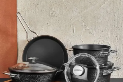 AMBOSS CRUZ 7 PARCA DÖKÜM TENCERE SETİ CRZ 0724