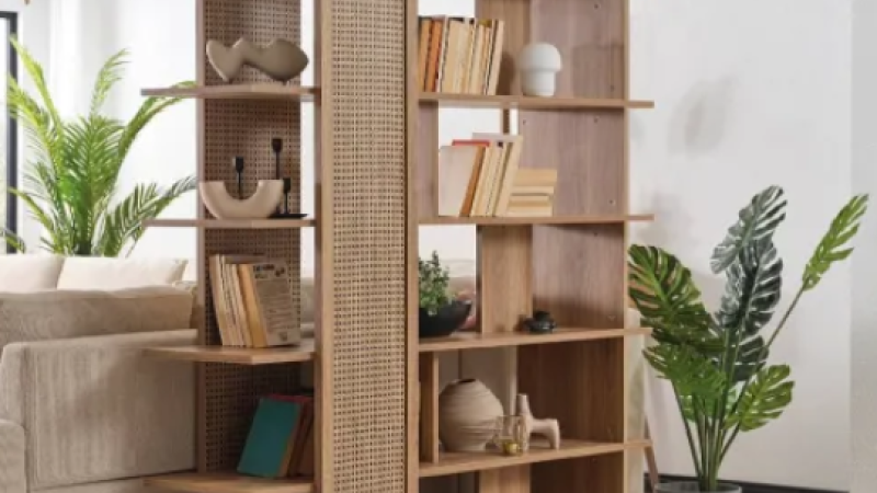 EVİSSA ADREA 2 KAPAKLI KİTAPLIK