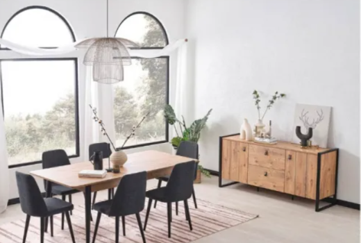 EVİSSA NEW VINTAGE YEMEK ODASI TAKIMI