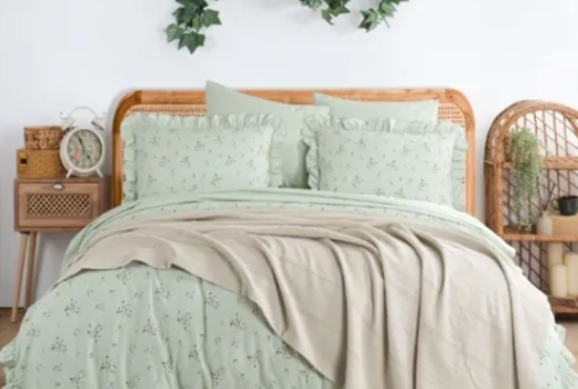 İYİ GECELER İSTANBUL LE AMORE NEVRESİMLİ PİKE TAKIMI