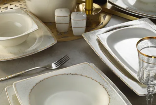 KÜTAHYA BONE MARE 62 PARÇA YEMEK TAKIMI