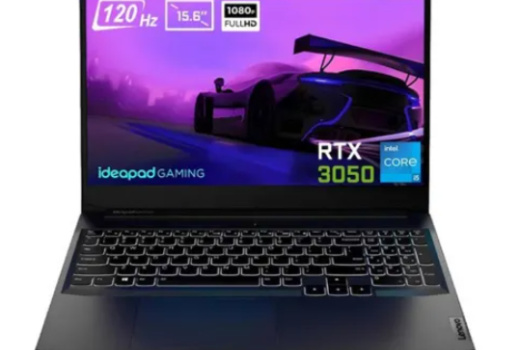 LENOVO IDEAPAD GAMING 3 LAPTOP 8 GB RAM 512 GB SSD FHD 15IHU6 82K101HWTX I5