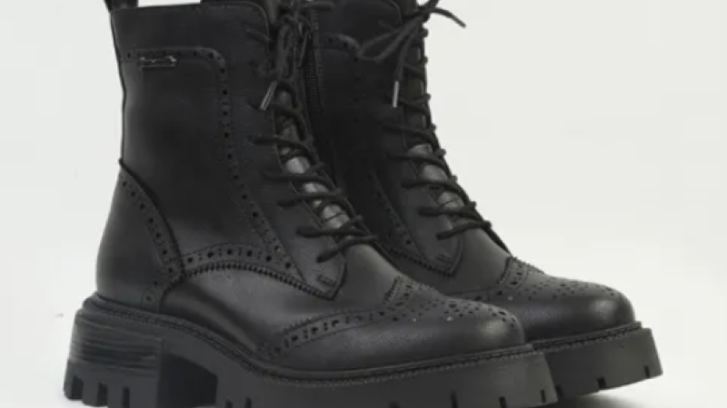 PIERRE CARDIN KADIN SİYAH BOT PC-54084