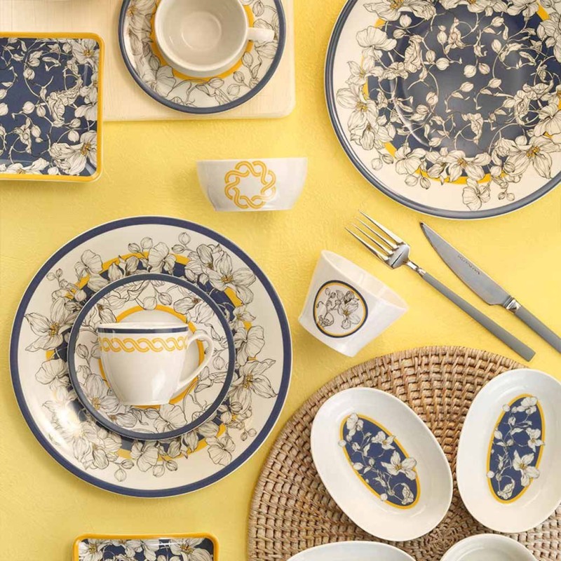 KÜTAHYA ZEUGMA 32 PARÇA KAHVALTI TAKIMI DEKOR 11992