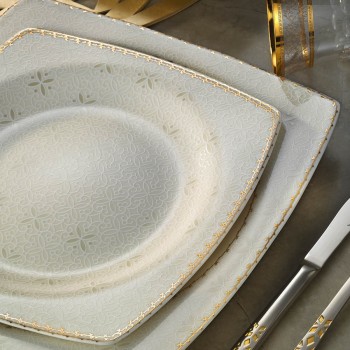 KÜTAHYA BONE MARE 62 PARÇA YEMEK TAKIMI BNMR62YT4301136421