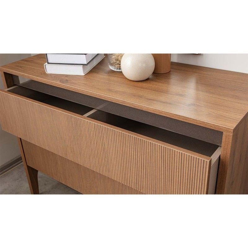 WOOD BAZALI YATAK ODASI