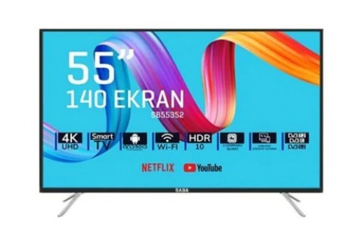 Saba 55" 4K Android Led TV