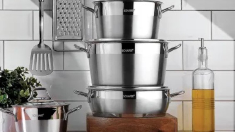 SCHAFER VALS ÇELİK TENCERE SETİ