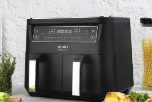 iki haznede yapılan farklı yemeklerin kokusu tadı birbirini etkiler mi? Schafer Airfryer