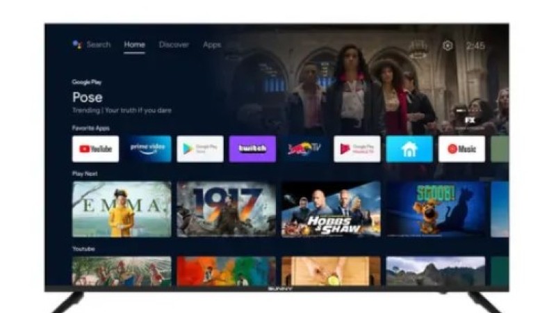 SUNNY 50'' 127 EKRAN GOOGLE ANDROID LED TV SN50FMN602