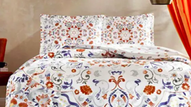 TAÇ SATEN ÇİFT KİŞİLİK NEVRESİM TAKIMI 3254