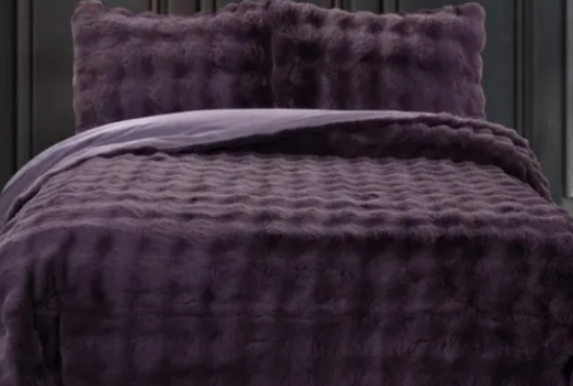 ZEBRA CASA BONNY KÜRK ÇİFT KİŞİLİK YATAK ÖRTÜSÜ