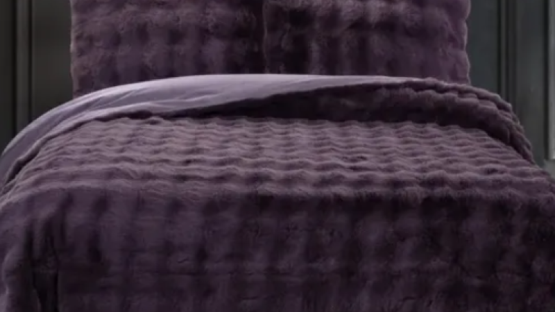 ZEBRA CASA BONNY KÜRK ÇİFT KİŞİLİK YATAK ÖRTÜSÜ