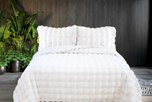 ZEBRA CASA BONNY KÜRK ÇİFT KİŞİLİK YATAK ÖRTÜSÜ